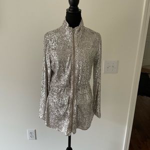 Sequin jacket